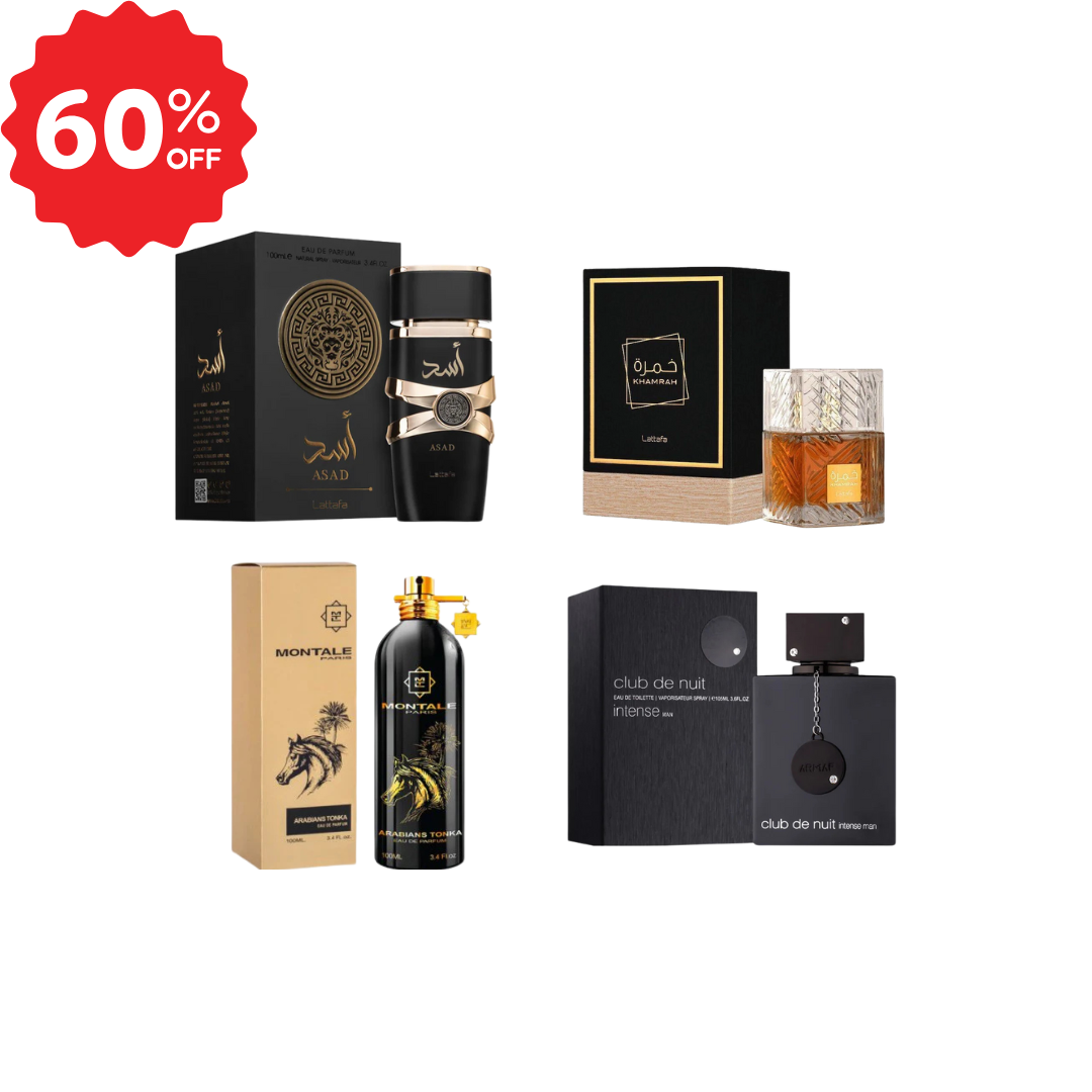 Combo Premium X4-TONKA+ASAD+KHAMRHA+CLUBNUIT